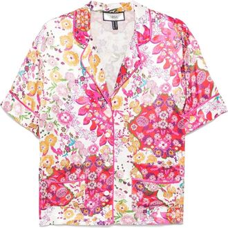 Nissa Camicia con stampa - Rosa
