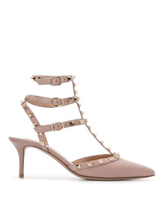Valentino Garavani Ankle Strap Poudre