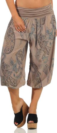 Malito more than fashion Malito Women Aladdin Shorts Pant Harem Yoga 7186 (Fango)