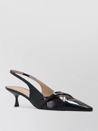 Stuart Weitzman georgie kitten heel slingback pump patent