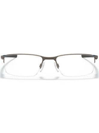 Oakley Socket 5.5 bril met rechthoekig montuur - Zilver