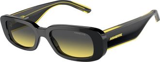 Arnette Womens Black Resin Sunglasses - One Size