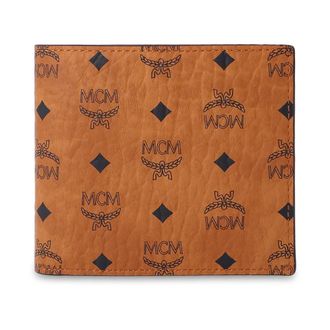 MCM Visetos Billfold Wallet - unisex - MCM - Wallets & Cardholders - Brown - ONE SIZE - Accessories