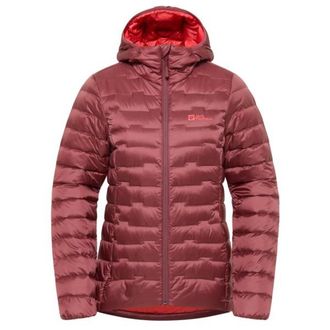 Jack Wolfskin Passamani Down Hoody Daunenjacke f&uuml;r Damen | rot