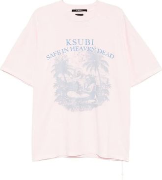 Ksubi Paradiso Ekcess Ss T-shirt - Pink