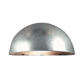 Nordlux Aplique de exterior plateado de aluminio de estilo moderno