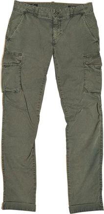 Mason's Iconische Slim Cargo Broek Groen - Heren - Slim Fit Broeken - Groen - XL - Katoen - Broeken
