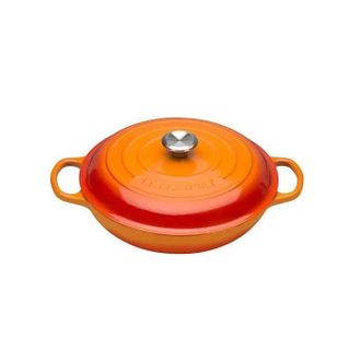 LE CREUSET Gourmet Professional Olla De Fundici&oacute;n Roja 30 Cm