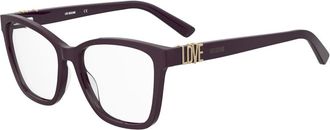 Moschino Optical Frame - Dames - Brillen - Paars - 55 MM - Accessoires