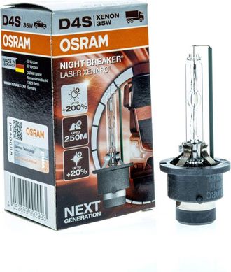 Osram Bombilla L&aacute;ser Xen&oacute;n Night Breaker D4s De 35 W +200 % - 4400 K