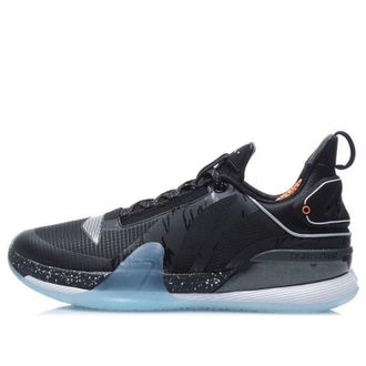 Li-Ning Speed VII 7 Premium Basketball Shoes Black Blue ABAQ065-3