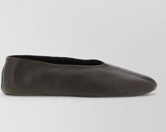 The Row stella sleeper low profile round toe slippers