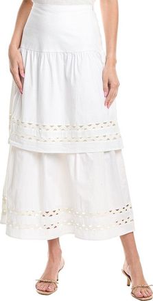 Sail to Sable Ric-Rac Midi Skirt