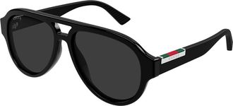 Gucci GG2088S 001 Mens Sunglasses Size 55 - Free RX Lenses - Free RX Lenses