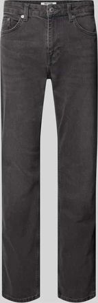 Only & Sons Regular Fit Jeans aus Baumwoll-Mix Modell WEFT in Dunkelgrau, Gr&ouml;&szlig;e 28/32