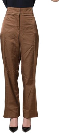 Cavalli High Waist Fla Trouser Womens Pants