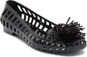 Jeffrey Campbell Urchinz Flat in Black Combo at Nordstrom Rack, Size 11