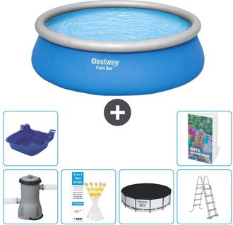 Bestway Piscina Bestway Fast Set Redonda - 457x122 Cm - 7-piezas S488