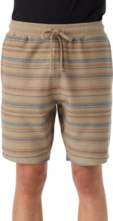 O'Neill Mens Bavaro Stripe Shorts Khaki S