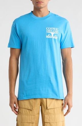 Obey Cosmic Dreams Graphic T-Shirt in Azure Blue at Nordstrom Rack, Size Xx-Large