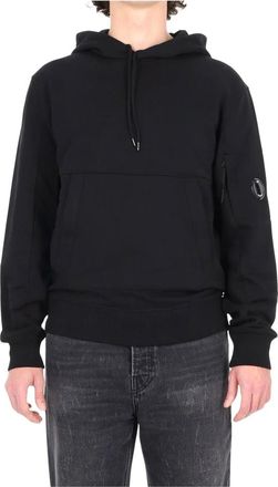 C.P. Company Felpa con cappuccio Diagonal Raised Fleece - - Sweatshirts & Hoodies - Uomo - Nero - L