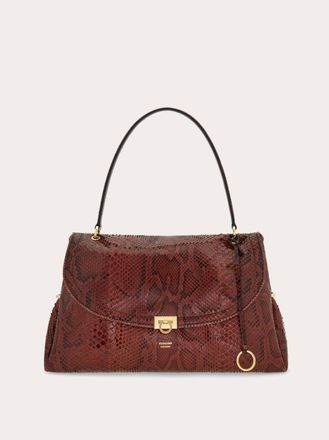 Ferragamo Donna Borsa a tracolla Gancini (L) Rosso
