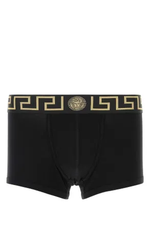 Versace Two Tone Stretch Cotton Boxer Set