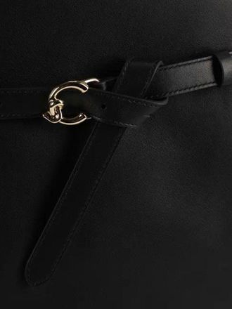 Coccinelle Womens Handbag Black Cowhide Bags - Handbags