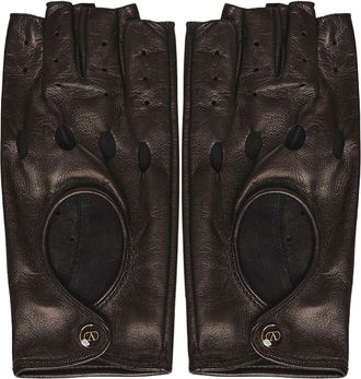 Valentino Garavani Leather Gloves With Logo