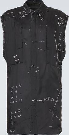 Rick Owens Jumbo printed shirt