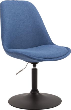Clp Silla De Comedor Maverick En Tela Azul Negro