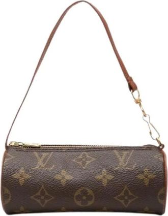 Louis Vuitton Pre-owned Papillon Pochette - - Pre-owned - Donna - Marrone - ONE SIZE