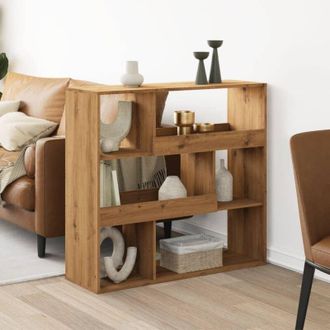vidaXL Libreria Rovere Artigianale 100x33x94,5 cm in Truciolato vidaXL