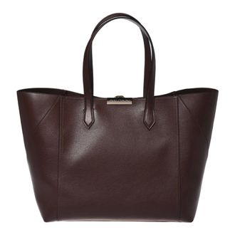 Baldinini Leather Tote Bag - female - Baldinini - Shopping Bags - Brown - ONE SIZE - Bags