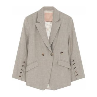 Gustav Blazer - - Jackets - Donna - Beige - M