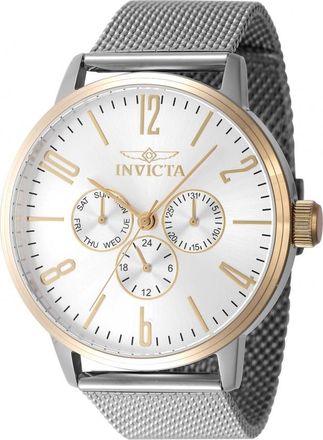 Invicta Specialty Quartz Silver Dial Mens Watch 47595