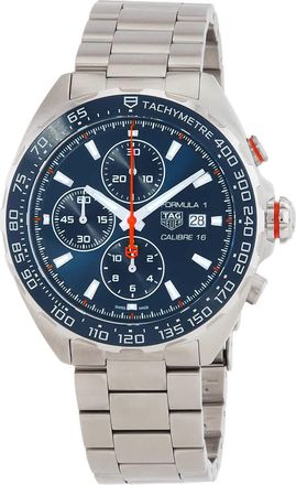 Tag Heuer Formula 1 Chronograph Automatic Blue Dial Mens Watch CAZ201G.BA0876