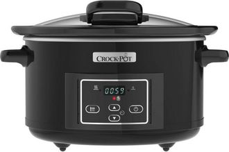 Crock Pot Crockpot Olla Cocci&oacute;n Lenta 4,7 L Csc052x Con Tapa Abatible