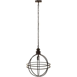 Wanderlust Deco Wanderlust Deco - L&aacute;mpara De Techo De Metal Dorado 38.5x38.5x49.5