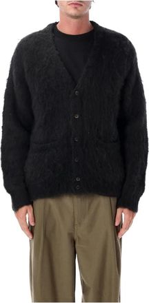 Obey Patron Cardigan - Heren - Vesten - Zwart - L - Wol - Truien & Vesten