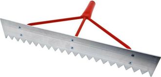 Fortis Etiqueta De Alquitr&aacute;n De Aluminio De 600 Mm. Hoja Dentada De Fortis Construction