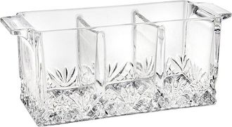 Godinger Dublin Crystal Flatware Caddy