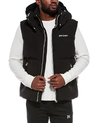 Palm Angels Hooded Puffer Vest