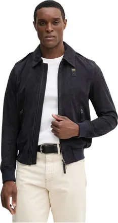 Blauer Heren, Jassen, Blauw, Maat: 2XL Su&egrave;de