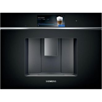 SIEMENS robot per caff&egrave; espresso nero da 19 bar incorporato - CT718L1B0