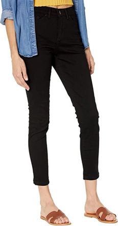 Lee Sculpting Jeans Womens Black Mid Rise Slim Fit Skinny Leg GBO1334