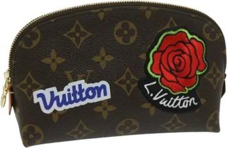 Louis Vuitton Pre-owned Clutches, female, Brown, Size: ONE SIZE Pre-owned Vintage Clutch
