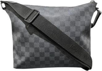 Louis Vuitton Pre-owned Damier Graphite Schoudertas - Heren - Vintage Schoudertas - Zwart - ONE Size - Vintage