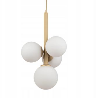 Sigma Perla 33606 L&aacute;mpara De Suspensi&oacute;n Beige Dorado 27 Cm