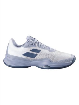 Babolat Mens Jet Mach 3 All Court Shoes In White/dark Grey
